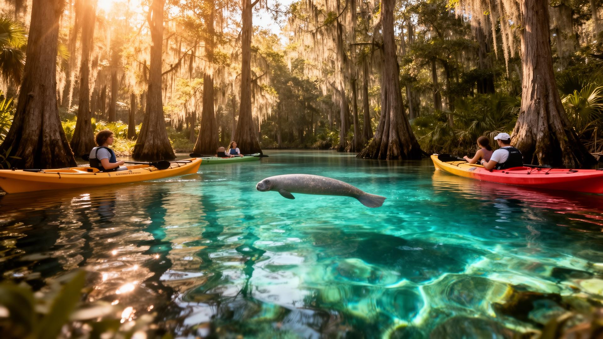 Swim With Manatees